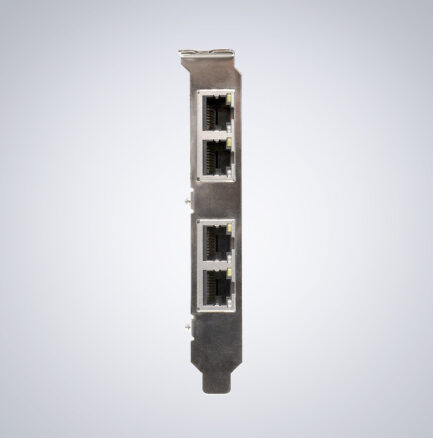 Neousys 4 port 5GigE Card EXPI9301CTBLK PCIE-POE4-5G