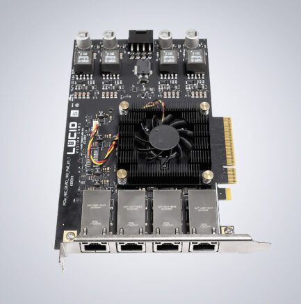 4-port 10GigE RDMA NIC HCA adapter